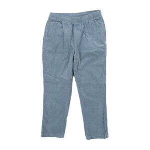 BIRDWELL BEACH BRITCHES Corduroy Blue Elastic Waist 100% Cotton EUC Size MEDIUM
